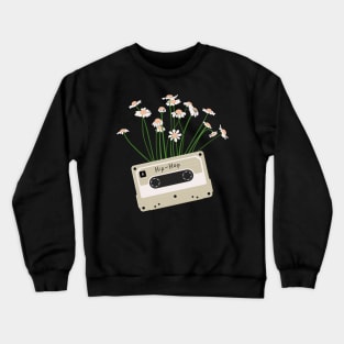 Cassette Tape Hip-Hop Music Crewneck Sweatshirt